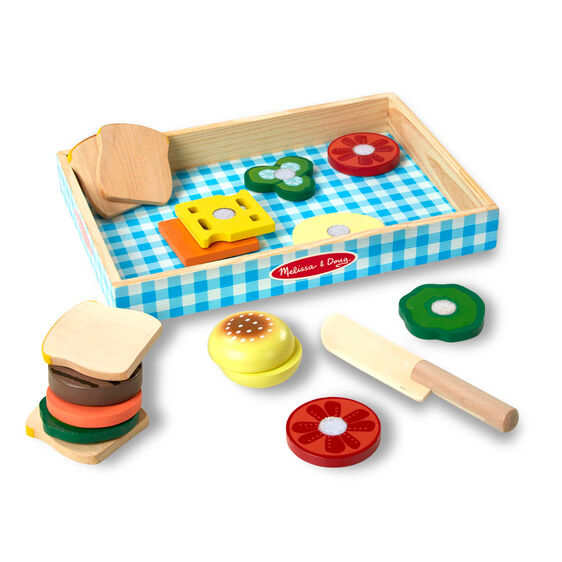 Sandwich Making Set Wooden Toys