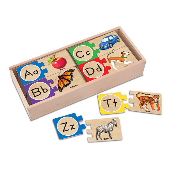 Letter Puzzles Ages:4+ (52pcs) (6cmx7cm)