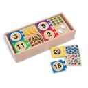 Number Puzzles Self Correcting Ages:4+ (40pcs) (5cmx5cm)