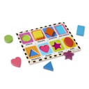 Shapes Chunky Puzzle Ages:2+ (8pcs)(5cmx5cm)