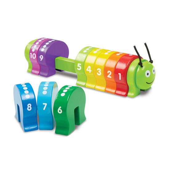 Counting Caterpillar Wooden Toys (2-6yrs)