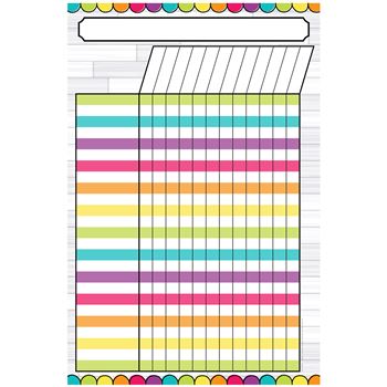 MAGNETIC W&amp;W DIY MAGNETIC INCENTIVE  CHART 12''X18''(30.4cmx45.7cm)