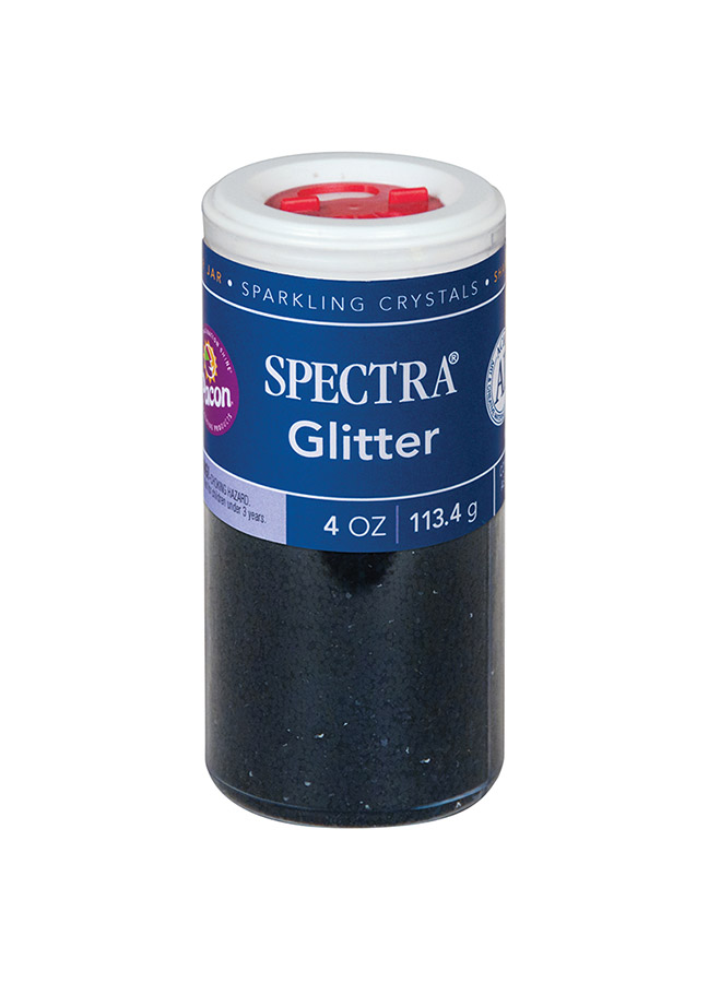 GLITTER 4oz(113.3g) BLACK