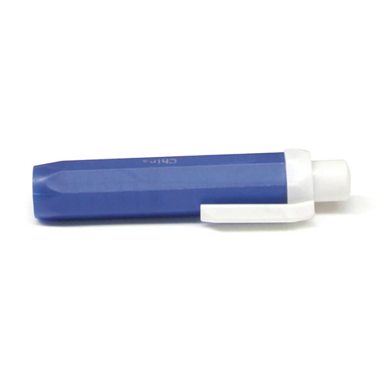 CHALKHOLDER, PLASTIC WITH CLIP  4&quot; x 1&quot; (10cm x 2.5cm)