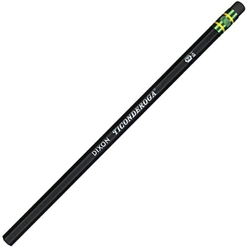 Ticonderoga - #2 Soft - Black  SINGLE