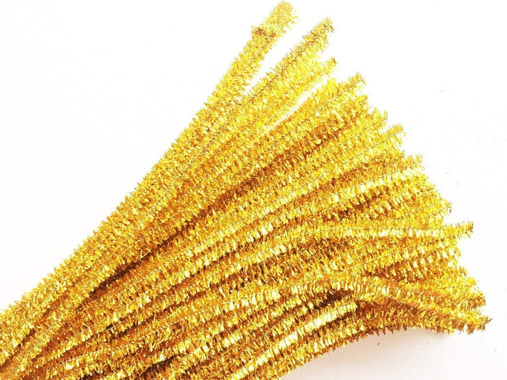 JUMBO STEMS 6mm GOLD, 12IN 100ct