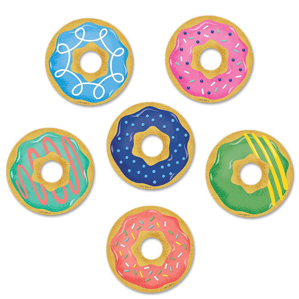 Mid-Century Mod Donuts Mini Accents (3&quot; (7.5cm)Designer Cut-Outs