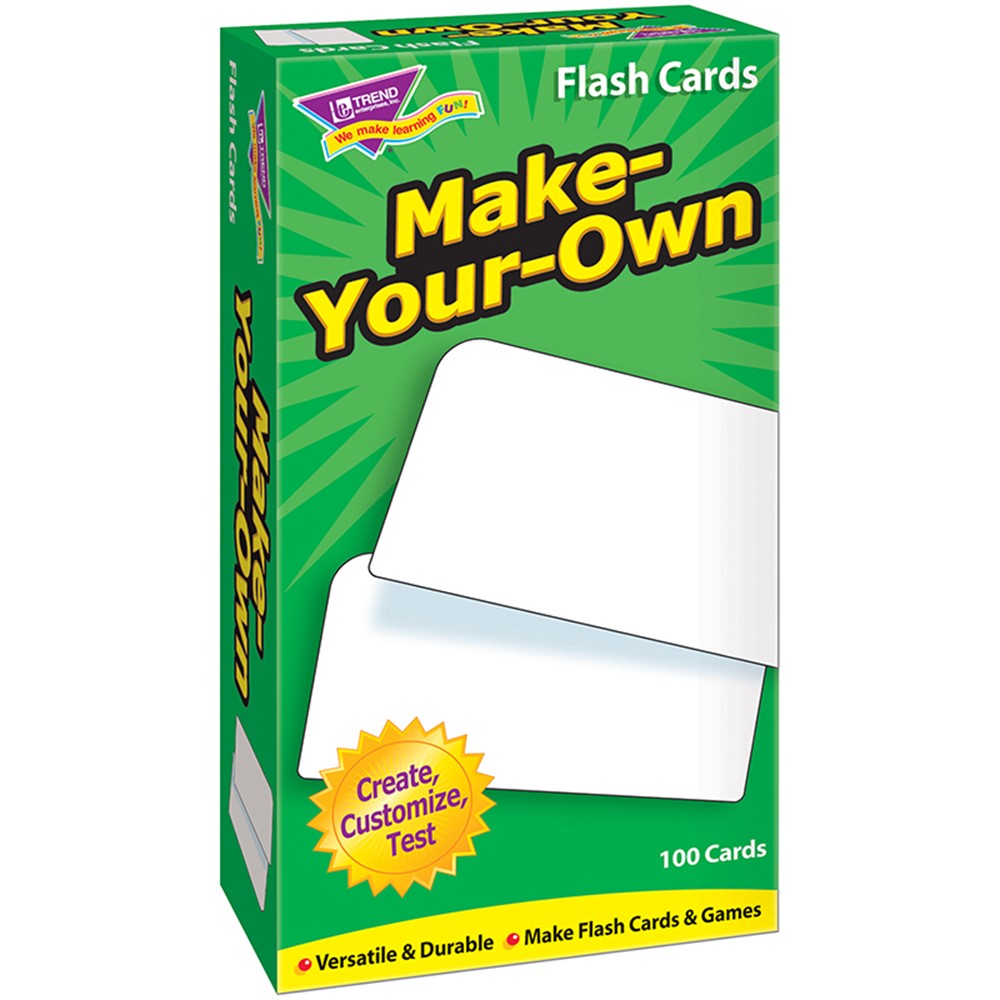 Make-Your-Own Skill Drill Flash Cards (100cards)