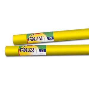 FADELESS 48&quot;X12'(121.9cmx3.6m) CANARY (YELLOW)