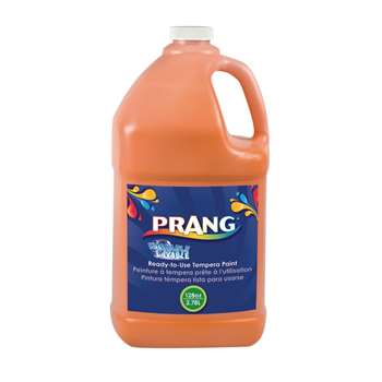 PRANG Washable Ready-to-Use Paint GALLON (128 oz=3.79l)  ORANGE