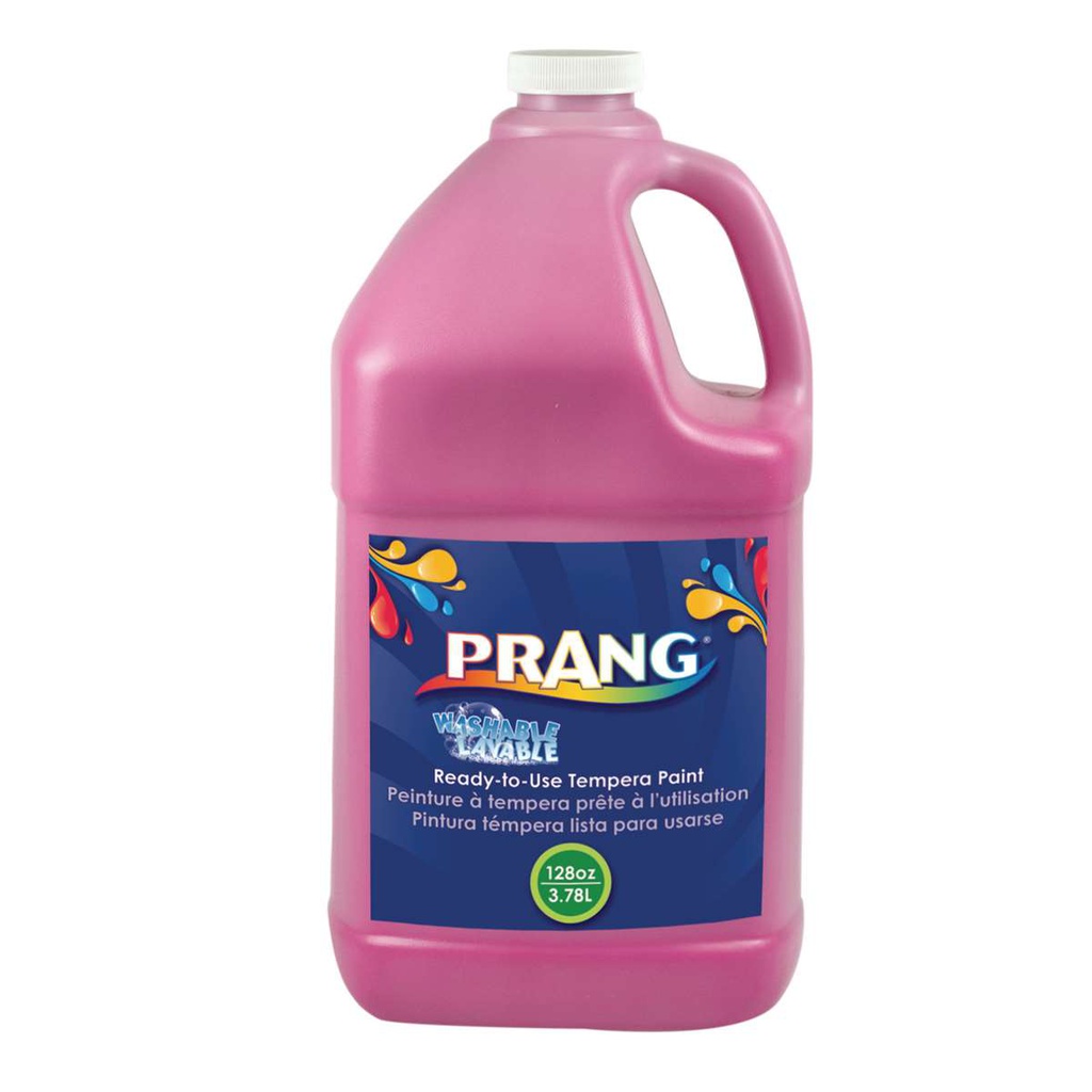 PRANG Washable Ready-to-Use Paint GALLON (128 oz=3.79l)  MAGENTA