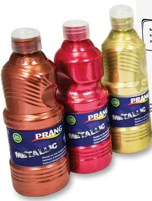 Washable Ready-to-Use Paint  (16 oz=473ml)  Metallic BRONZE