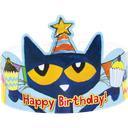 Pete the Cat Happy Birthday Crowns 30/pack