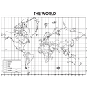 The World Map Activity Posters (43cm x 55.9cm) 30 sheets