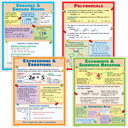 Algebra Poster Set (43cmx55.9cm) 4 Posters