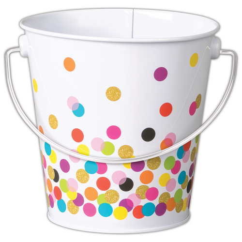 CONFETTI Bucket 4&quot; (10cm)