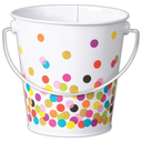 CONFETTI Bucket 4&quot; (10cm)