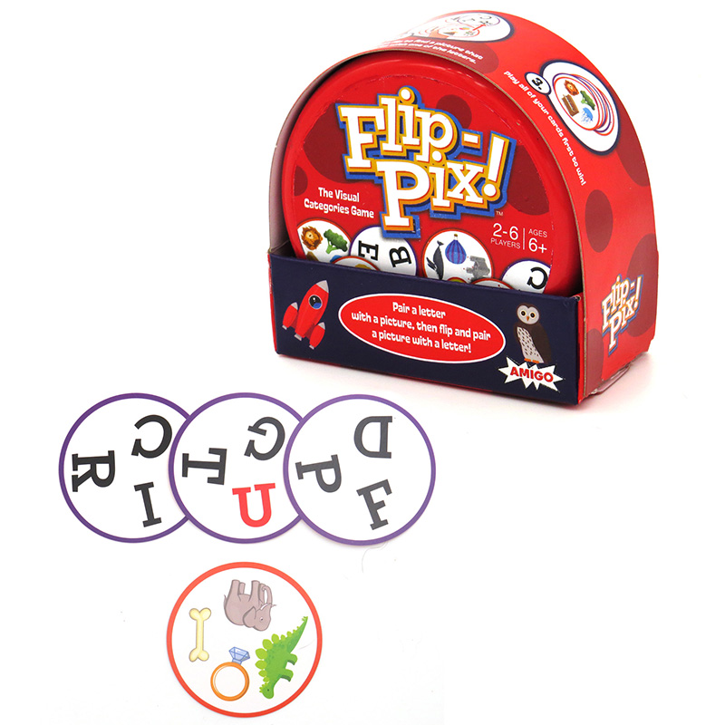 FLIP-PIX! CARD GAME (56 cards) AGE 6+