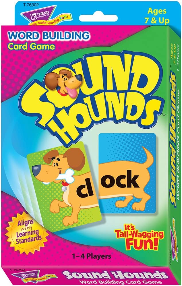 SOUND HOUNDS Word Building CARD GAME (100 cards) AGE 7+