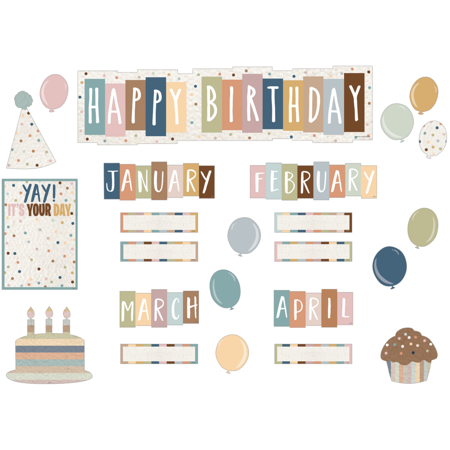 EVERYONE IS WELCOME HAPPY BIRTHDAY MINI BB SET (65 pcs)