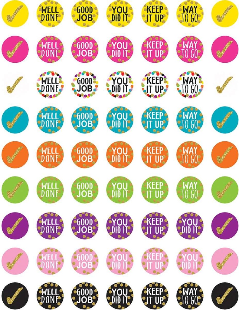 Confetti PLANNER Mini Stickers  (378/pkg)