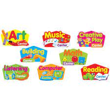 PRIMARY CENTER SIGNS  MINI BB SET (8 pcs)