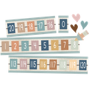 EVERYONE IS WELCOME NUMBER LINE (-20 to 120)  BULLETIN BOARD SET (22pcs)