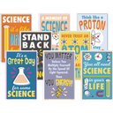 Science Fun Charts Bulletin Board Set  (8 posters)(17''x11'')(43cmx28cm)