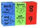 DR SEUSS FOAM ACTIVITY BLOCKS ROLL &amp; MOVE MANIPULATIVES(6 foam blocks)