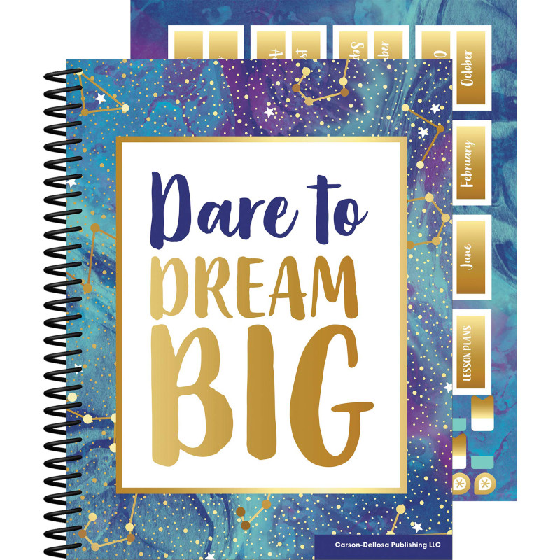 GALAXY TEACHER PLANNER PLAN BOOK (128pgs) (46 stickers)