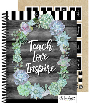 SIMPLY STYLISH TEACHER PLAN BOOK (128pgs 46 stickers)