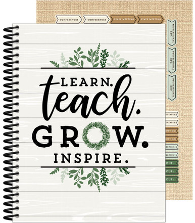 FARMHOUSE TEACHER PLANNER (116stickers)(128pgs)