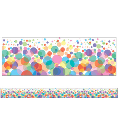 BUBBLES BORDER (12strips)(36''=91.4cm)