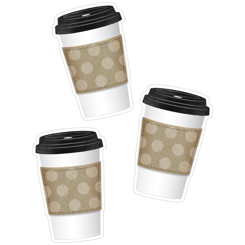 INDUSTRIAL CAFE TO-GO CUP ACCENTS  (5&quot; (13cm) (36 pcs)