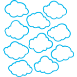 Clouds Accents (6''(15.2cm) (30pcs)