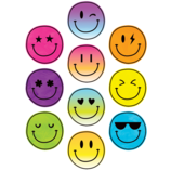 Brights 4Ever Smiley Faces Accents  (10 designs,6''approx(15.24cm) (30pcs)