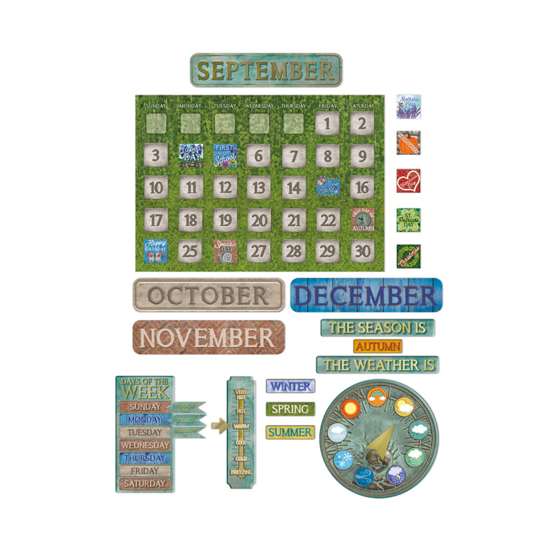 Curiosity Garden Calendar BB SET (60.96cm x 43.18cm x0.2cm (97pcs)