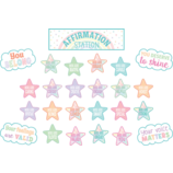 Pastel Pop Positive Affirmations Mini BB Set 21&quot; x 6&quot;(53.3cmx15.3cm) (25pcs)