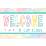 Pastel Pop Welcome Postcards (4''x6'')(10cmx15.2cm)(30pcs)