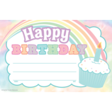 Pastel Pop Happy Birthday Awards (21.5cmx13.9cm)(25pcs)