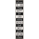 Modern Farmhouse Welcome to Our Class Banner (8''x39'')(20.32cmx99cm)