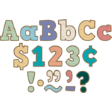 Painted Wood Bold Block 4&quot; Letters Combo Pack (230pcs)