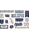 Wildflowers Mini Bulletin Board (16pcs)