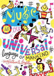 [9780545653763X] Music Universal Language (18.8''x13'') (48cmx33.5cm)