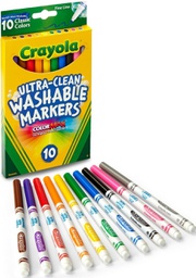 [BIN587852] WASHABLE COLOR MAX MARKERS FINE LINE ULTRA-CLEAN (10CT)