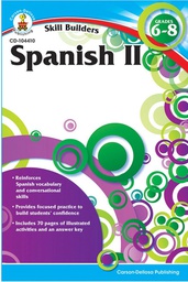 [CD104410] Spanish II, (Grades:6 - 8)