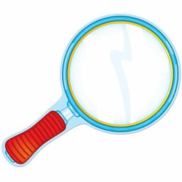 [CDX120094] Magnifying Glass Colorful Accents (6.8'' (17.5cm) (36 pcs)