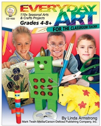 [CD1632] Everyday Art for the Classroom Teacher (4–8+)Book