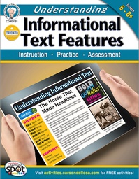 [CD404181] Understanding Informational Text Features (6-8yrs) Book