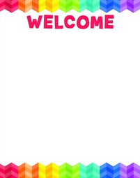 [CTPX1123] WELCOME CHART (PAINT) Slightly damaged (55cmx 43cm)